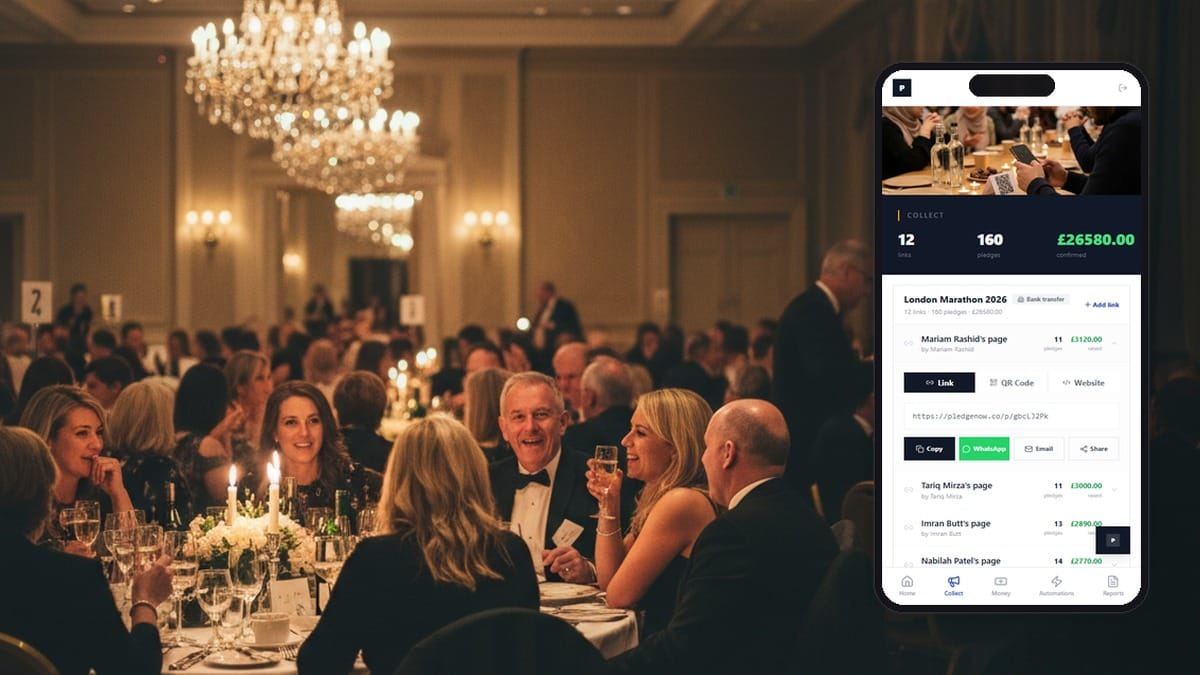 Event Night Checklist: Maximising Pledge Collection