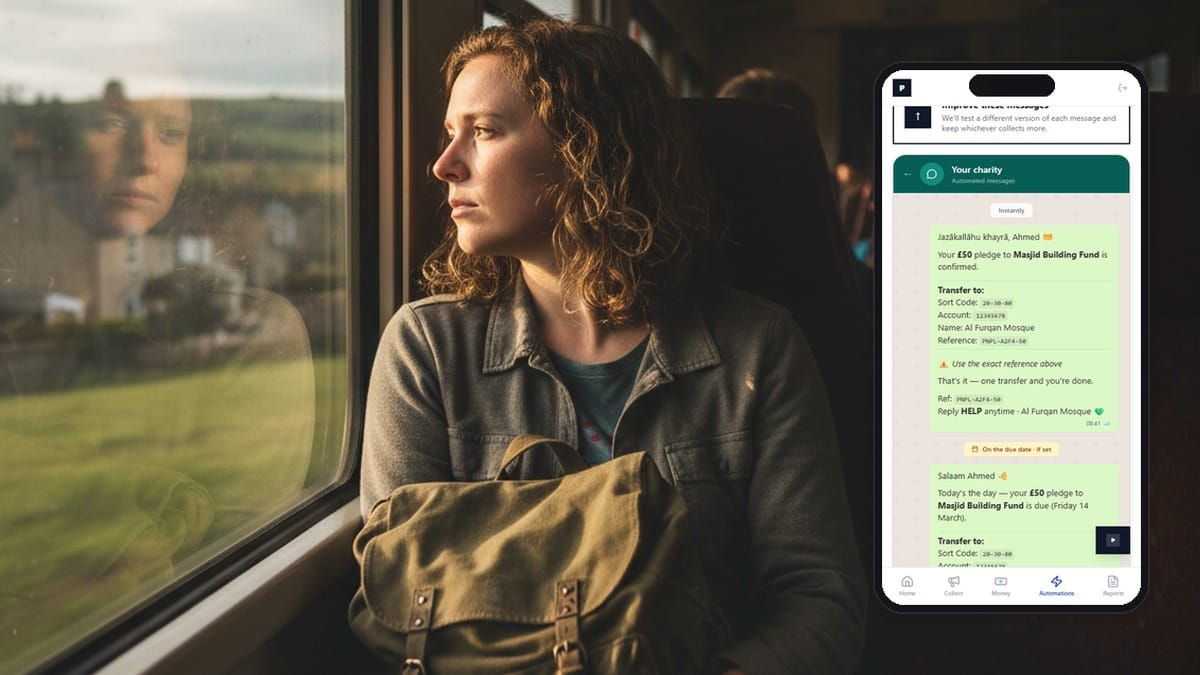How to Set Up Automated WhatsApp Reminders for Pledges